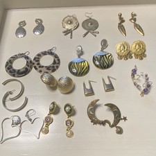 10pc Mixed Lot Women s Fashion Earrings Assor...