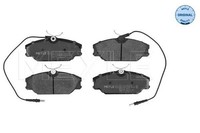 Meyle Bremsbelagsatz, Scheibenbremse 025 213 8818/W FüR Renault
