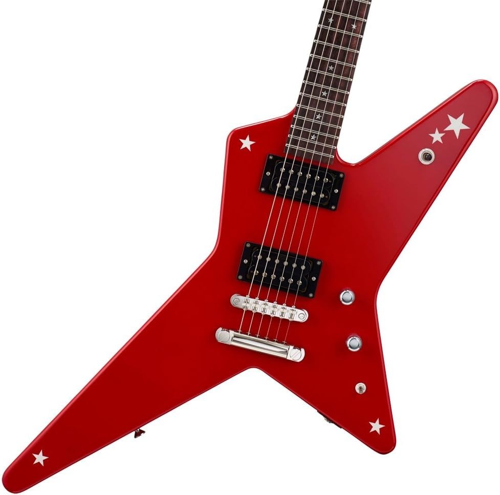 ESP エレキギター RANDOM STAR ランダムスター ESP RANDOM STAR 6-String Solid Electric Guitar - Red for sale