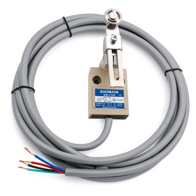 Baomain Limit Switch BM-3108 (TZ-3108) Adjustable Roller Plunger Momentary... 