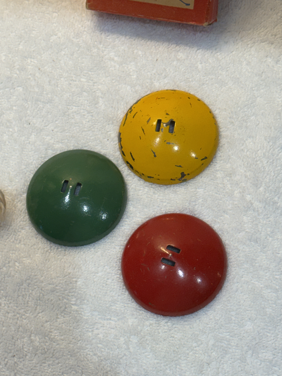 Vintage Roto- Top Toy Spinning Top Sets/original Box /Launcher and