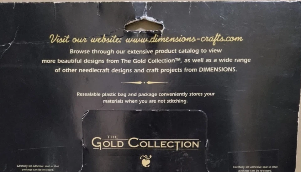 NEW 2002 Dimensions Gold Collection "Honey Jar Floral Cross Stitch Kit 35100 - Image 3 of 3