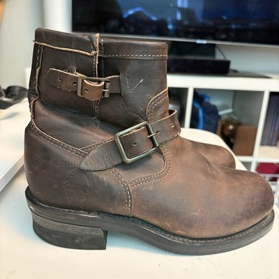 PT91 VINTAGE Chippewa 27873 ENGINEER BOOTS Men s 6.5EE Women s 8.5EE Steel Toe