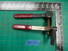 Vintage 8.5 Car Valve Spring Compressor Tool Red Vinyl Handles Made In Usa