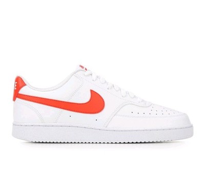 Nike Court Vision LO NN 9.5 White/Picante Red Crimson Tide, Cardinals, Razorback