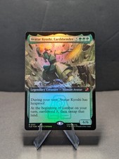 Avatar Kyoshi Earthbender 0201 Extended Art Foil Mythic ATLA TLE MTG EDH NM