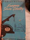 1954 Northeastern AAA Emergency Service Directory Vintage — photo 1