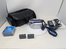 Sony HandyCam DCR-DVD300 Digital Video Camera Recorder Bundle w/ Charger  Accs