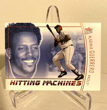 2004 Ultra Hitting Machines #3 Vladimir Guerrero Angels Expos HOF