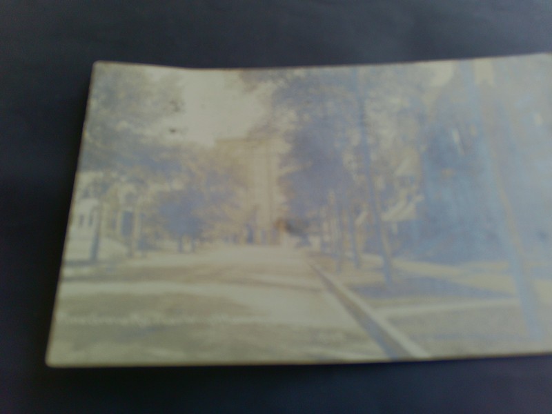 RARE 1909 RPPC CHARLES C.R. CHILDS PHOTO PINE GROVE AVE. WRIGHTWOOD CHICAGO ILL.