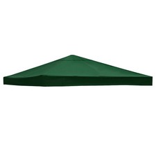 3x3m Gazebo Top Cover Roof 1 Tier Canopy Tent Replacement Fabric Pavilion