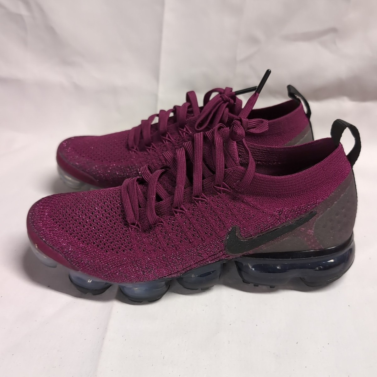 nike vapormax flyknit burgundy