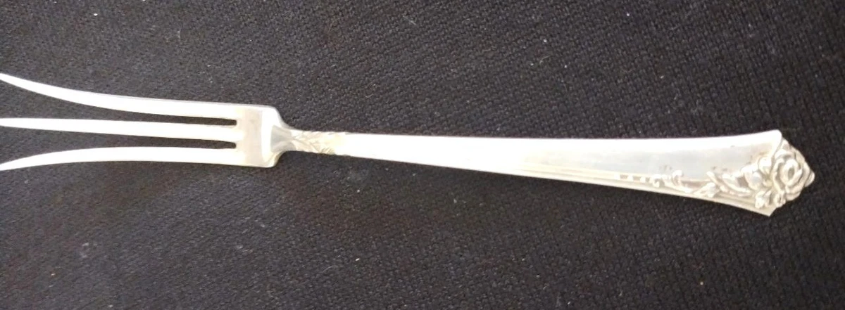 Damask Rose Fork Antique US Sterling Silver for sale | eBay