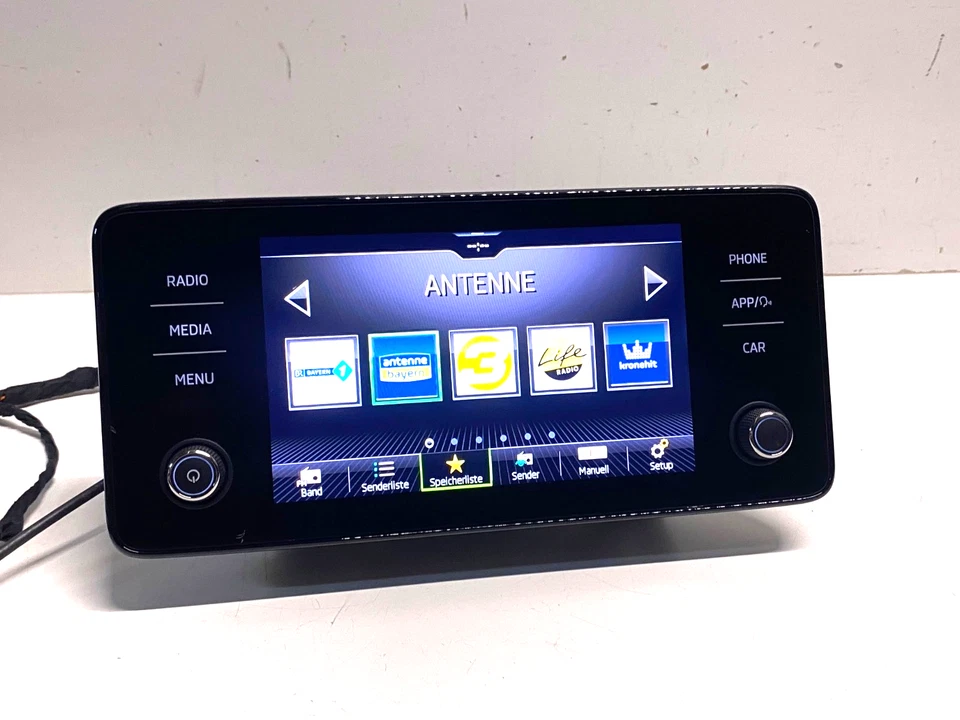 SKODA FABIA SCALA KAMIQ MONITOR Display HEADUNIT DAB CARPLAY 654035869 K , - Bild 4 von 4