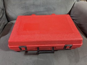 Nes Red Rental Case Original Hard Case Console Controllers And More (Read)