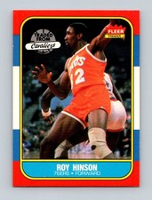 1986-87 Fleer #46 Roy Hinson Philadelphia 76ers