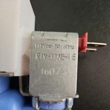 Icemaker W. valve genuine OEM GE #WR57X10033 / RIV-11AE-16 USEONG   35watt coil