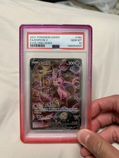 Pokemon Evolving Skies Espeon V 180/203 Alt Full Art Holo PSA 10