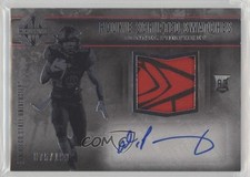 2017 Panini Majestic Rookie Scripted Swatches /199 Donnel Pumphrey #123 Auto 2r7