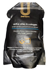 U Perform Active Whey & Collagen Powder Chocolate Flavour 900g Sealed BB:08/2027 31.10 per kilo