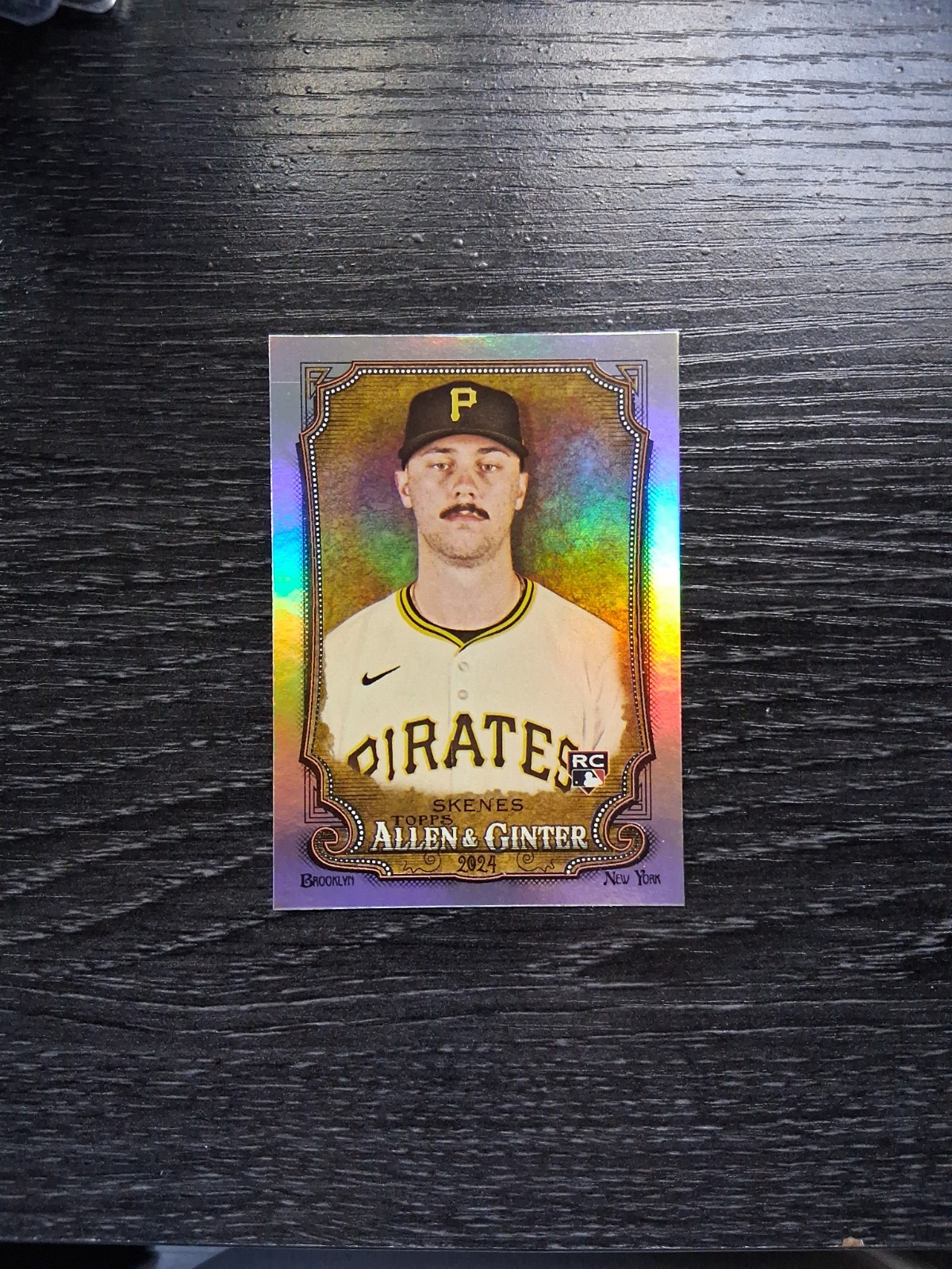 2024 Topps Allen & Ginter Chrome Paul Skenes #282 Refractor Rookie