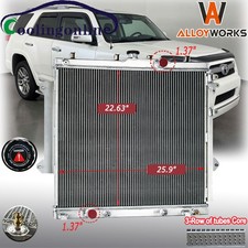 3-row Radiator For 2010-2022 Toyota 4runner Limited Sr5 Trd Venture 4.0l V6 New 3-row Radiator For 2010-2022 Toyota 4runner Limited Sr5 Trd Venture 4.0l V6 New