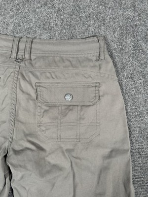 Pantalon Randonnée Femme PrAna Damage - Taille 6, Beige, Nylon Léger - Occasion Avec Défauts