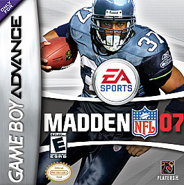 Madden NFL 07 (Nintendo Game Boy Advance, 2006)