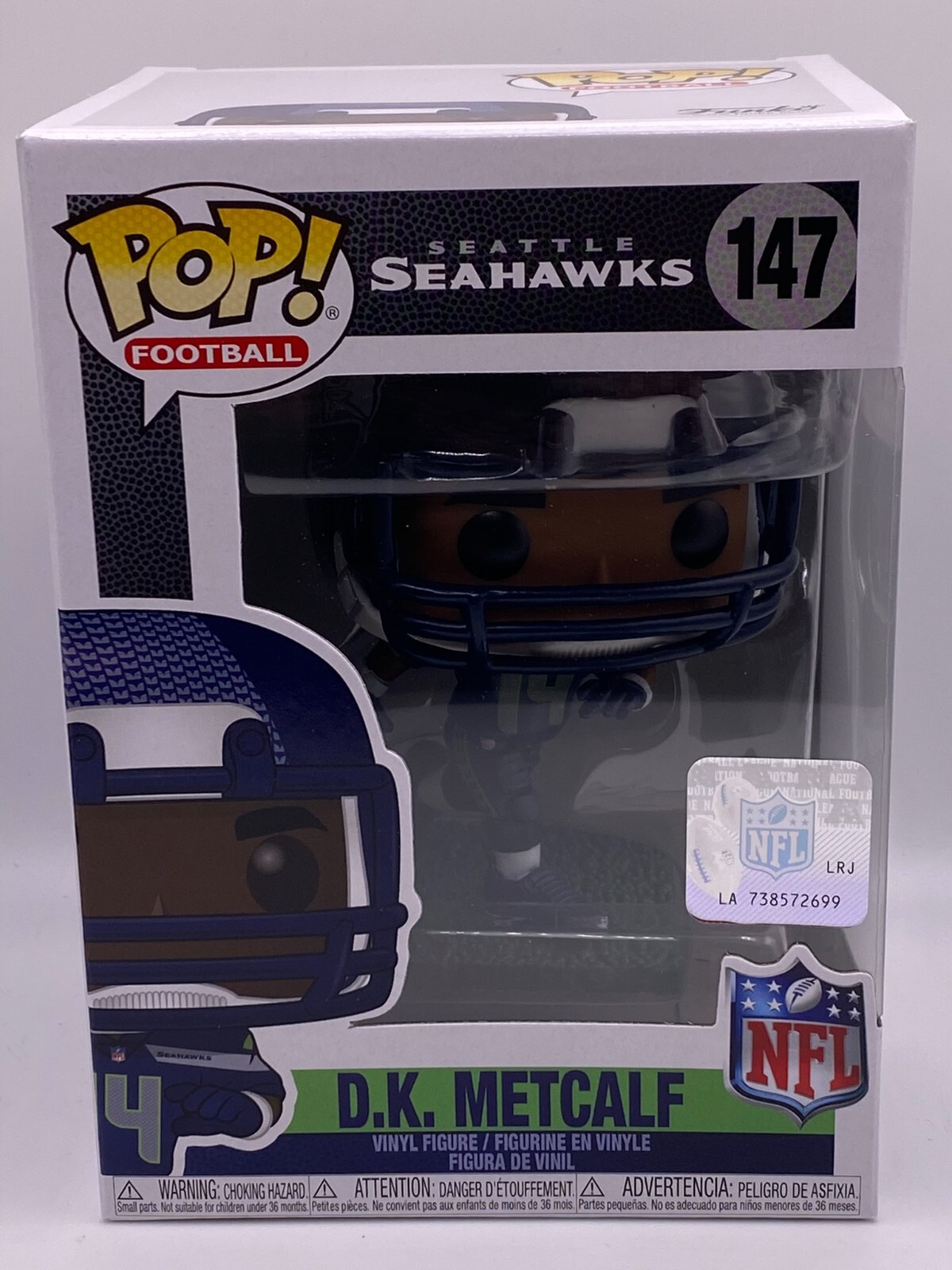 Funko Pop D.k. Metcalf Nfl Seahawks #147