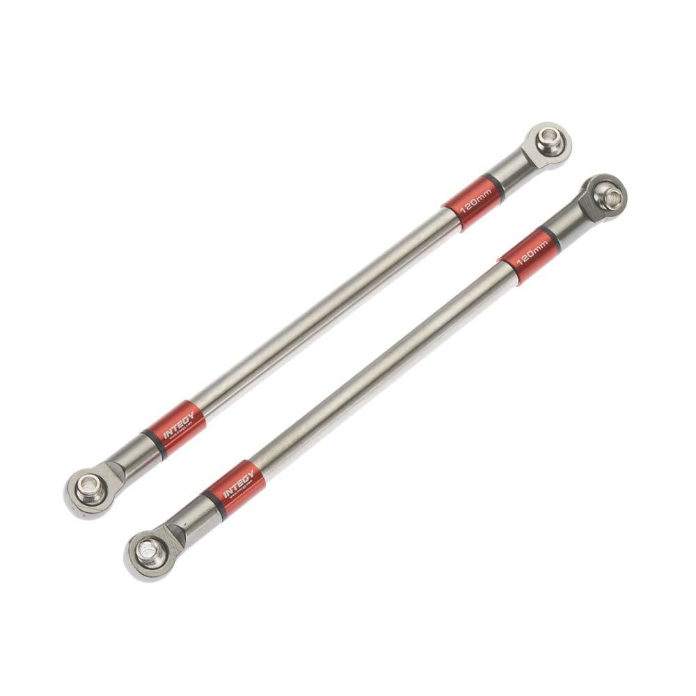 ga様 Integy 120mm Titanium Suspension Links Red SCX10 (2