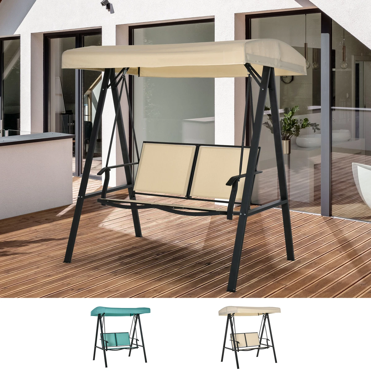 Mesh porch swing deals