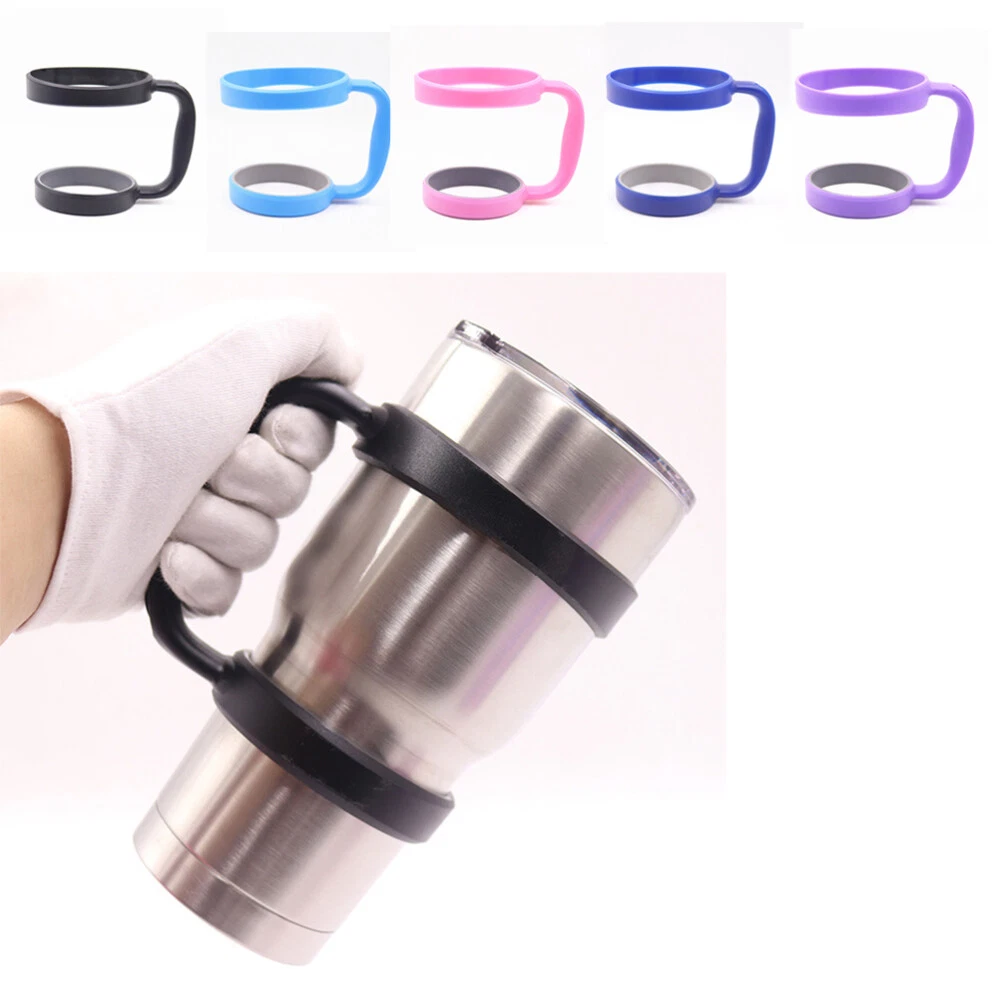 Upgrade your travel mug with a 30oz tumbler handle portable, perfect for coffee mugs on the go