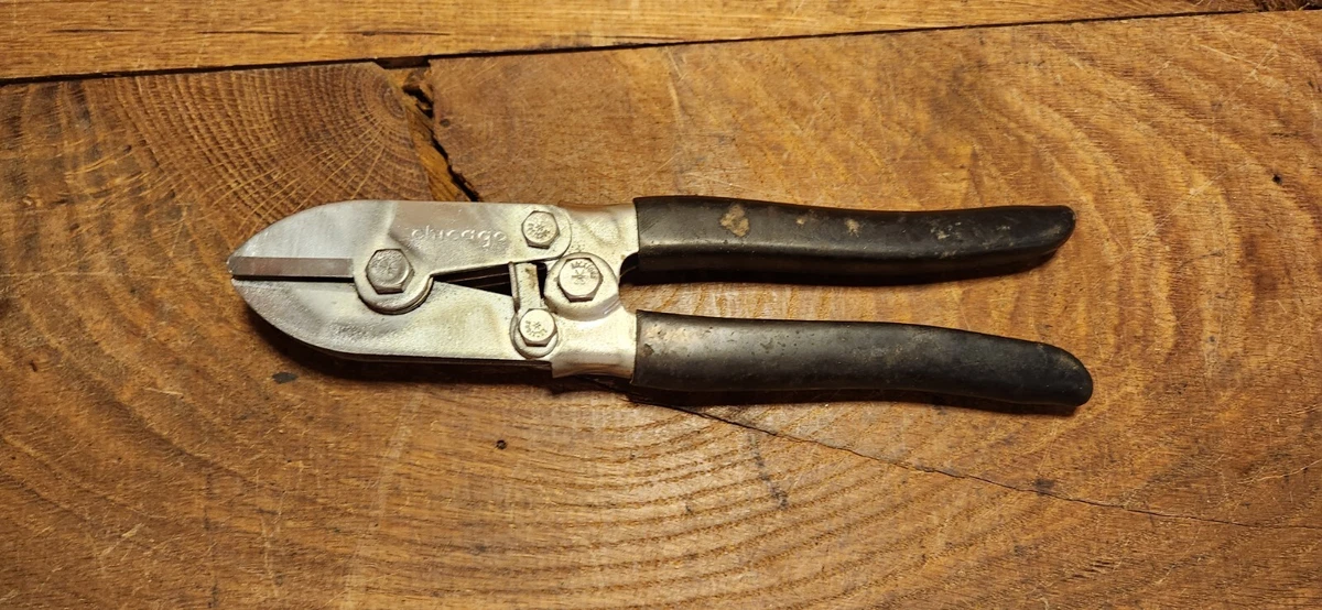 Vintage Chicago 5 Blade Sheet Metal Pipe Crimper 9