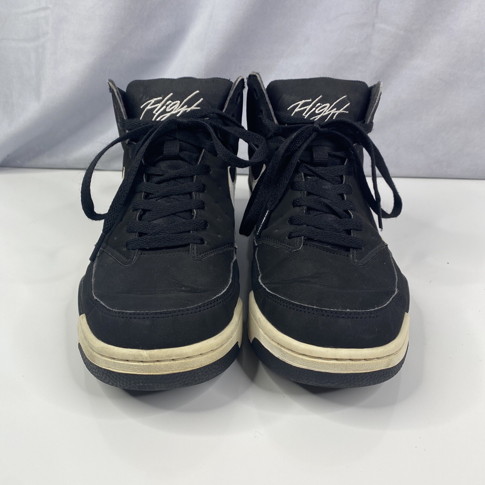Size 10.5 - Nike Air Flight Classic Black White for sale online | eBay