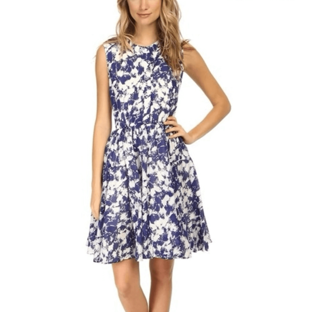 rebecca minkoff silk dress Rebecca Minkoff Dresses | Rebecca Minkoff S131028 Women's True Navy Short Sleeve Vista Dress Size 4 Silk | Color: Blue | Size: 4
