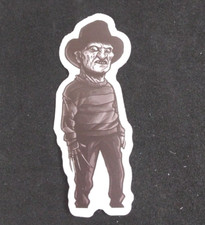 Freddy Krueger Horror Movie Sticker 2.78" x 1.25" G 