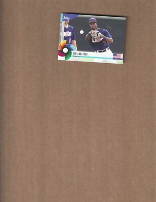 2023 Topps Tim Anderson World Baseball Classic Global Stars card #45