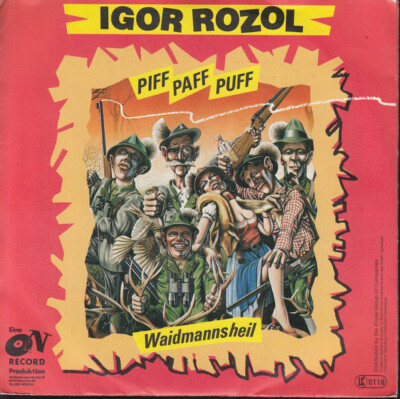 7'', Single Igor Rozol - Piff Paff Puff