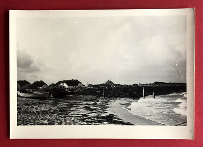 Künstler Foto AK von Erich Fritzsch HIDDENSEE Inselansicht  ( 73635