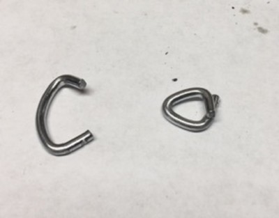 1000 Pack 1/2" Galvanized Hog Rings – Sausage Casings, Fencing, Netting, Tags – KHF USA