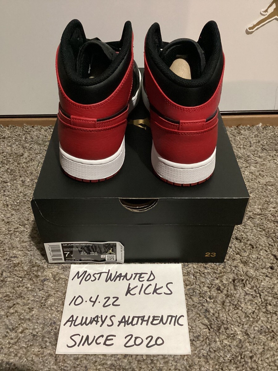 大太郎様ナイキ ジョーダン JORDAN 1 MID ALT BANNED Jordan 1 Mid 'Banned' - Air Jordan - 554724 074 - black