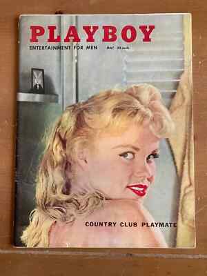 Playboy Magazine May 1958 Good Condition LARI LAINE Playmate - Centerfold Intac