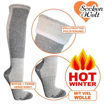 XTREME Medium-Thermo Wander Trekking Kniestrümpfe mit viel