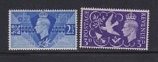 PEACE06 - PEACE VICTORY STAMPS GREAT BRITAIN UK KGVI 1946 MNH