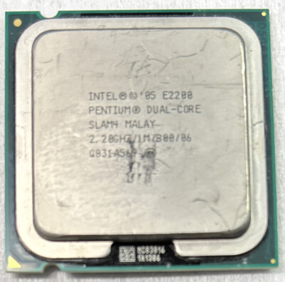 Intel Pentium E2200 SLAM4 2.2 GHz Dual-Core Processor