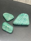 Amazonite Green lot of polished stones 7.8 ounces total — photo 1