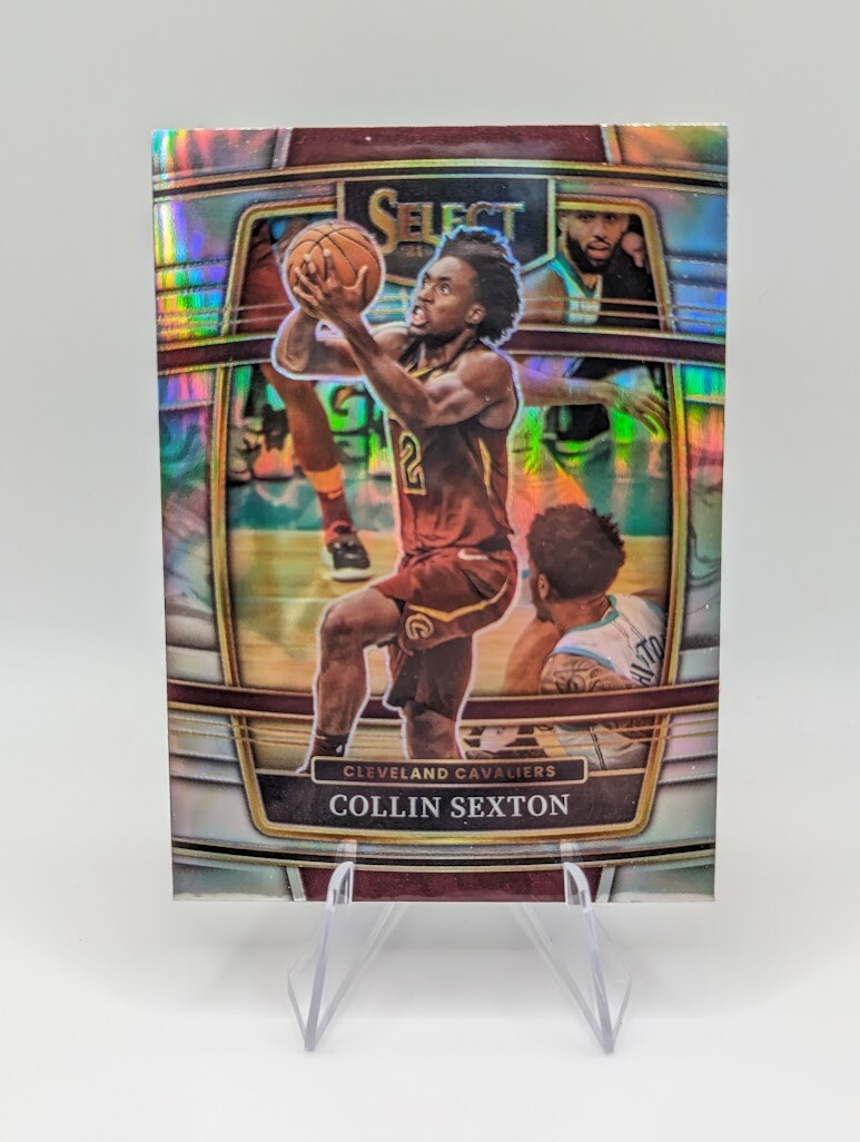 Collin Sexton 2021-22 Panini Select Concourse Silver Prizm #71 Cavaliers