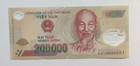 200,000 Vietnamese Dong polymer banknote in brand new condition