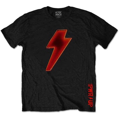 AC/DC Bolt Logo Power Up Autorisé T-shirt Hommes | eBay