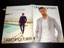 BLOOMINGDALE'S Menswear 4-Page Magazine PRINT AD Spring 2017 NOAH MILLS